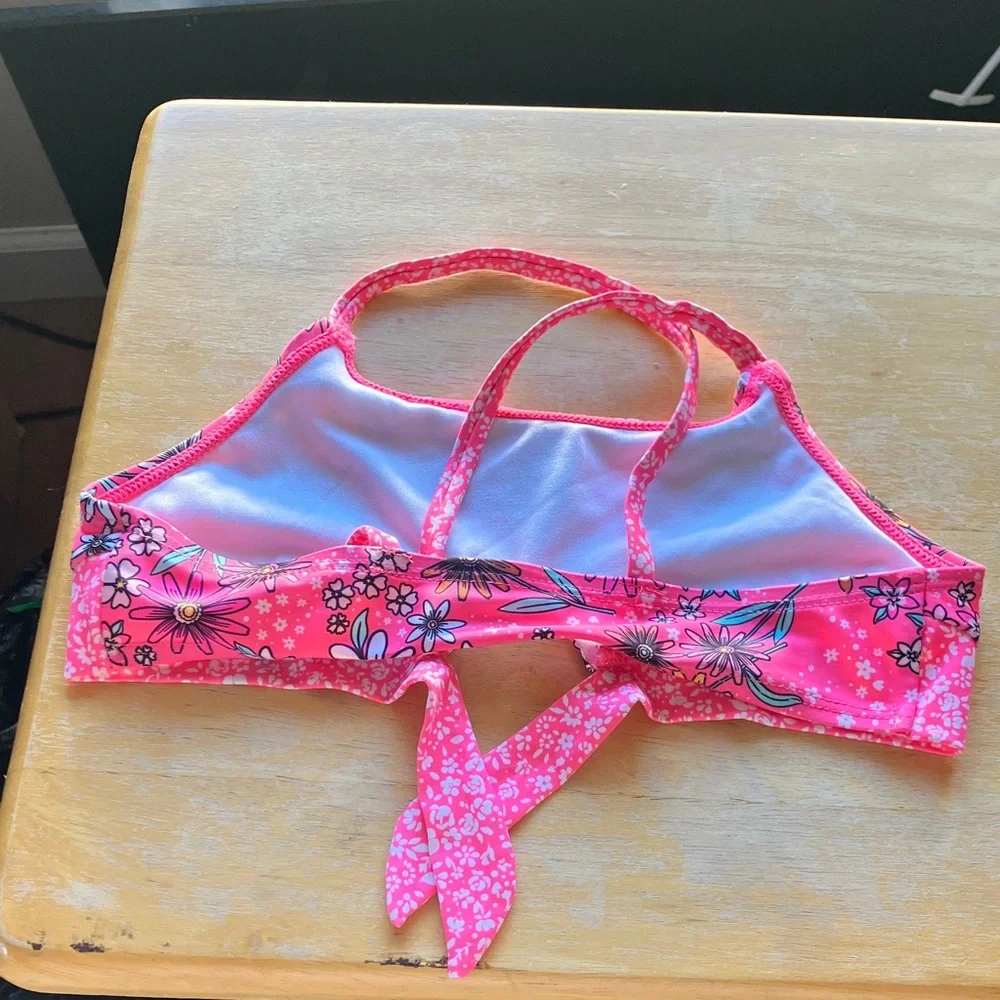 Shelloha Swimwear Pink Bikini Top girls 5